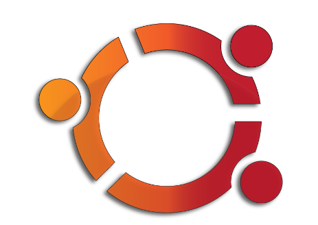 logo circolare rosso/arancio con sfumature